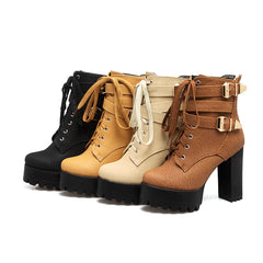 Martin Boots and High Heels for Women