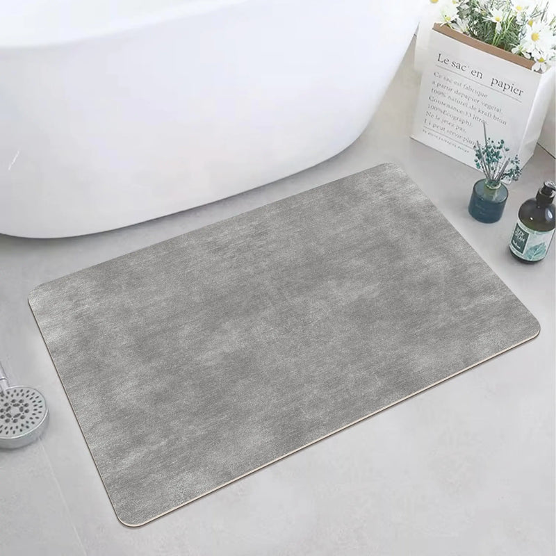 Sbhhome Thin Bath Mat 32x20 Rubber Anti-Slip Bathroom Mat Quick Dry