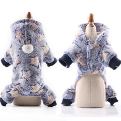 Fleece Pet Clothing for Dogs and Cats - Warm Autumn/Winter