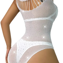 Lingerie Set with Rhinestone Embellishments for Women