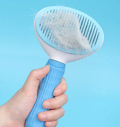 Self-Cleaning Cat Grooming Comb