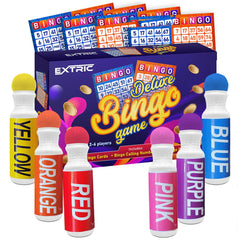 EXTRIC Bingo Game Bingo Game for Adults and Kids Bingo Set