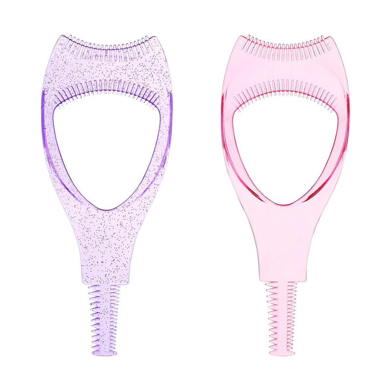 WLLHYF 2 Pack Mascara Shield Guard Makeup Eyelash Buddy