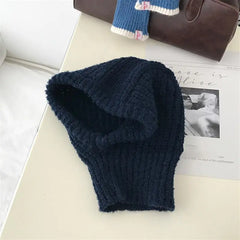 Warm Knitted Hat for Autumn and Winter