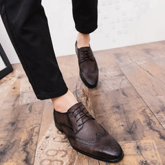 Pointed Toe Business Dress Shoes