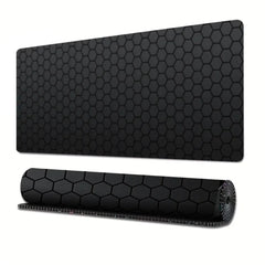 Extended Gaming Mouse Pad with Line Design