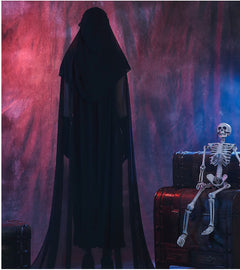 Witch Costume Robe for Halloween Cosplay Outfit