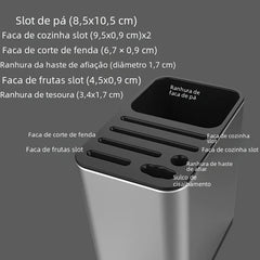 Stainless Steel Knife Holder for Kitchen Storage