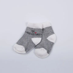 Baby Clothes Gift Set with Short Sleeve Bodysuit & Socks