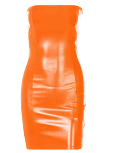 High-Waist Pencil Dress