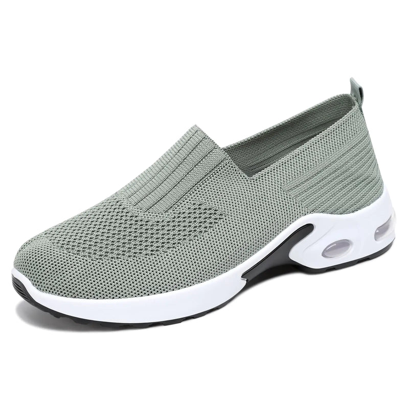 Padgene Women Walking Shoes Sock Sneakers Slip-On