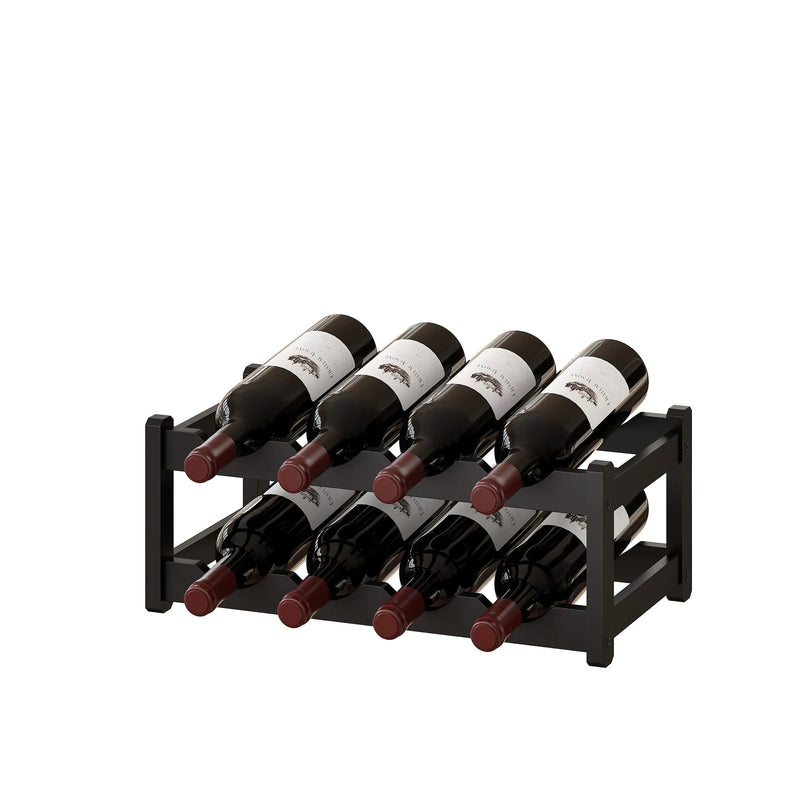 BMOSU Bamboo Wine Rack