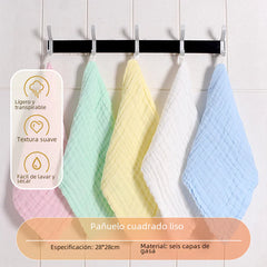 6-Layer Cotton Baby Gauze Cloth - Breathable & Absorbent