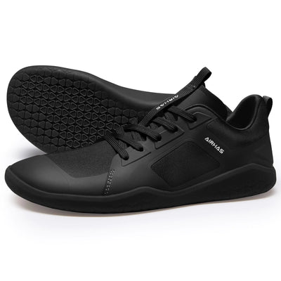 AIRHAS Womens Barefoot Shoes Minimalist Gym Shoes (Black9.0)