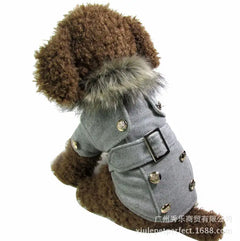 Warm Woolen Coat for Dogs - Autumn and Winter Wear