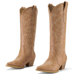 Rollda Cowboy Boots Size 8