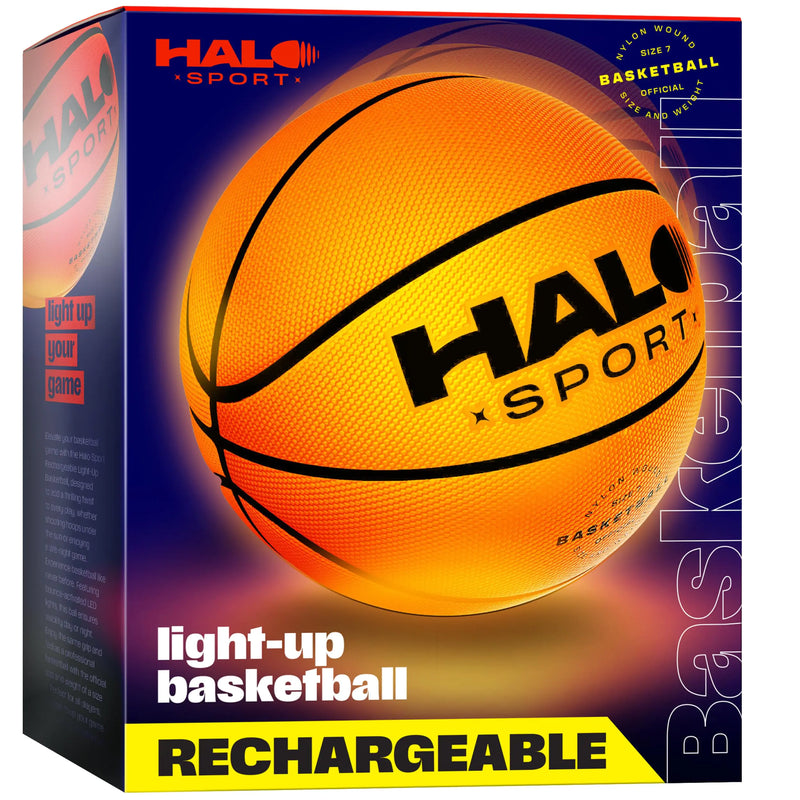 Rechargeable Light Up Basketball Ball - Glow in The Dark