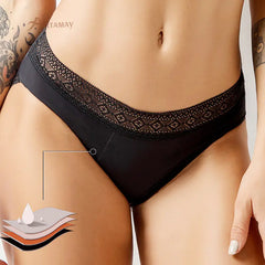 Lace Leak-Proof Washable Menstrual Underwear for Women
