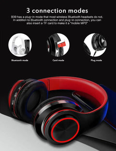 Super Bass Wireless Bluetooth Headphones