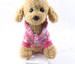 Fleece Pet Clothing for Dogs and Cats - Warm Autumn/Winter