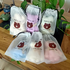 Fleece Bear Washcloths