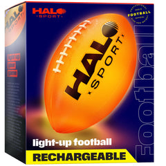 Rechargeable Light Up Football - Glow in The Dark