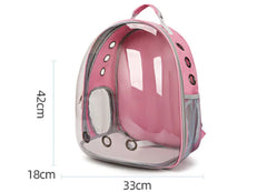 Transparent Cat Backpack - Portable Pet Carrier Bag