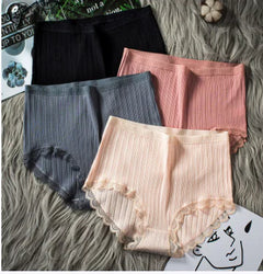 High Waist Breathable Cotton Underwear
