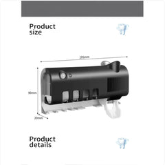 Smart Toothbrush Sterilizer Ultraviolet Sterilization Perforation-Free