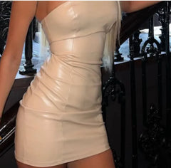 High-Waist Pencil Dress