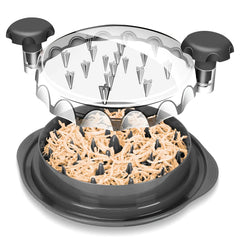 Chicken Shredder Machine with Transparent Lid