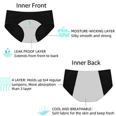 Lace Leak-Proof Washable Menstrual Underwear for Women