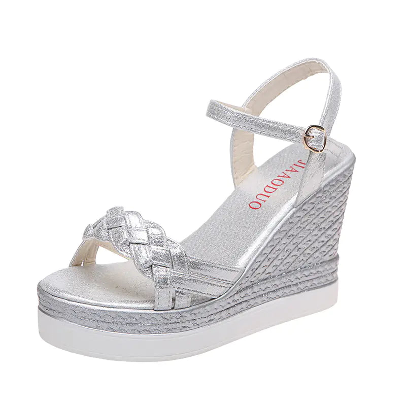 Wedge High Heel Platform Shoes