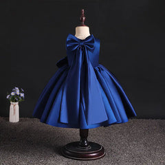 Solid Color Princess Dress for Girls