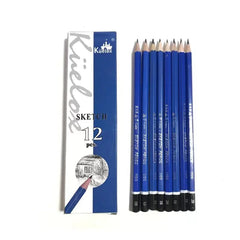 Gaoerle Sketch Pencils for Art Students (2B Grade)