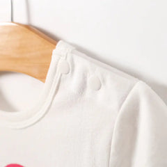 Baby Bodysuit with Triangle Design for Newborns