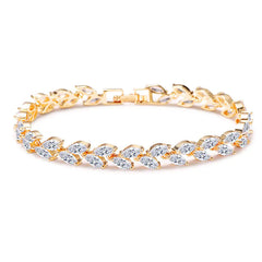 Minimalist Willow Leaf Bracelet