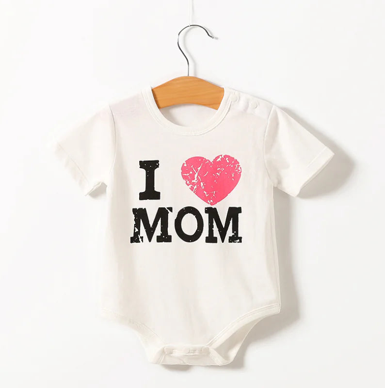 Baby Bodysuit with Triangle Design for Newborns