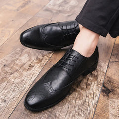 Pointed Toe Business Dress Shoes