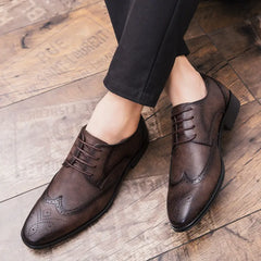 Pointed Toe Business Dress Shoes