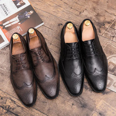 Pointed Toe Business Dress Shoes
