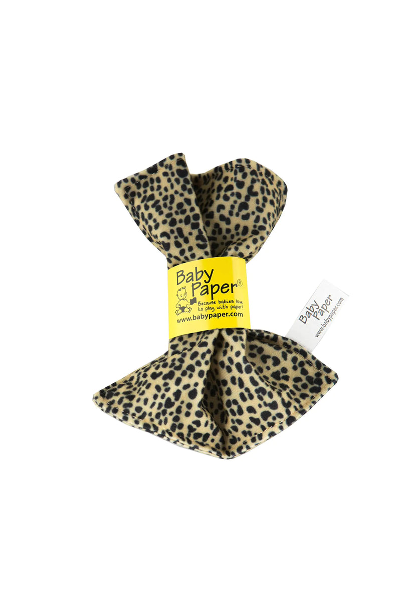Baby Paper Crinkly Baby Toy Cheetah
