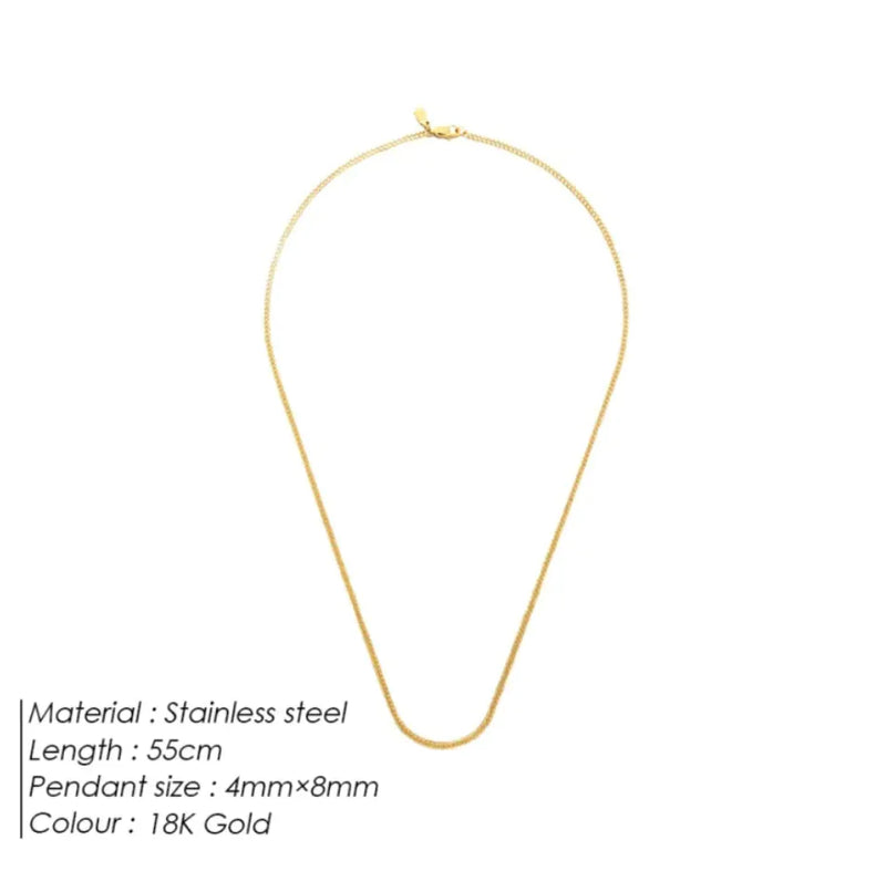 Hip Hop Cuban Link Chain Necklace