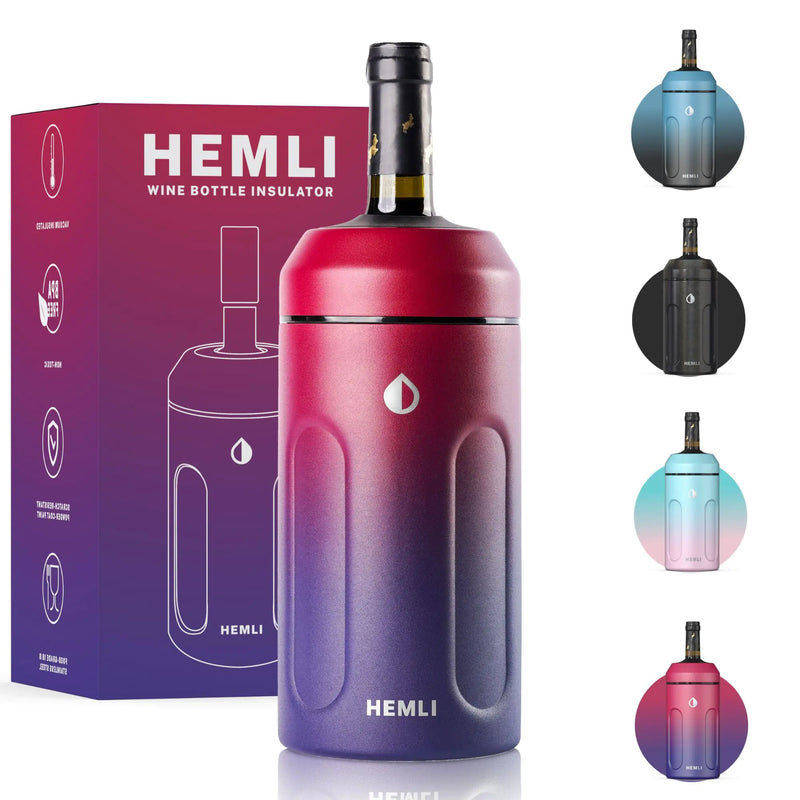 HEMLI Wine Bottle Insulator Sleeve Wine Chiller