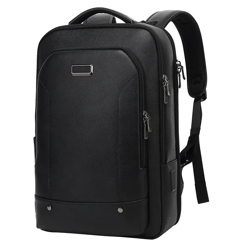 Genuine Leather Backpack for Business Travel (16 Inch)
