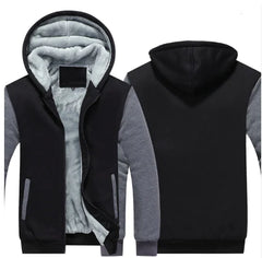 Men's Hooded Winter Parka Jacket - Casual Thick Coat