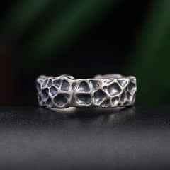 Men's Fashion Personality Crater Ring