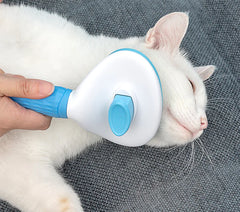 Self-Cleaning Cat Grooming Comb