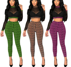 Mesh Pencil Pants Set
