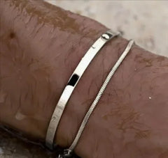Cuban Link C-Shaped Bracelet